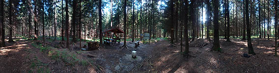 nejsevernjší bod eské republiky - 360° QTVR panorama