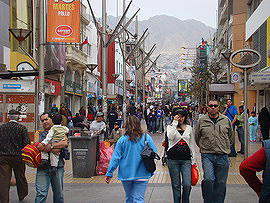 Antofagasta, pší zóna Arturo Prat Chacón